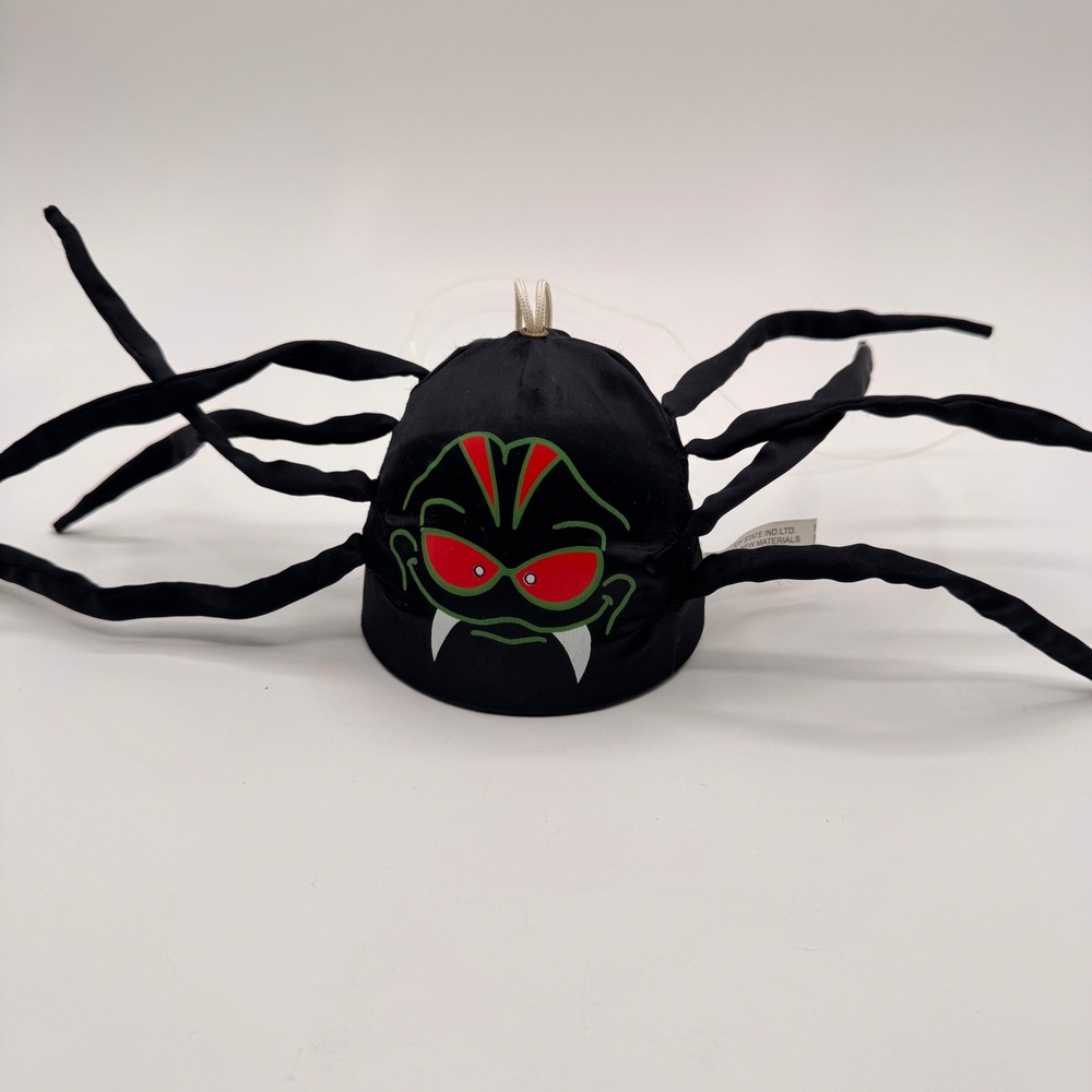 Vtg Toy State Industrial Animated Spider Black Spooky Halloween Sound & Motion